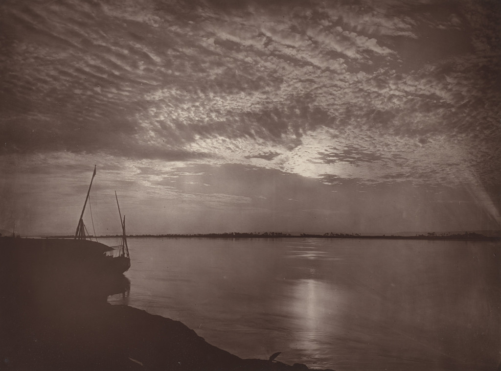A Sunset at Thebes