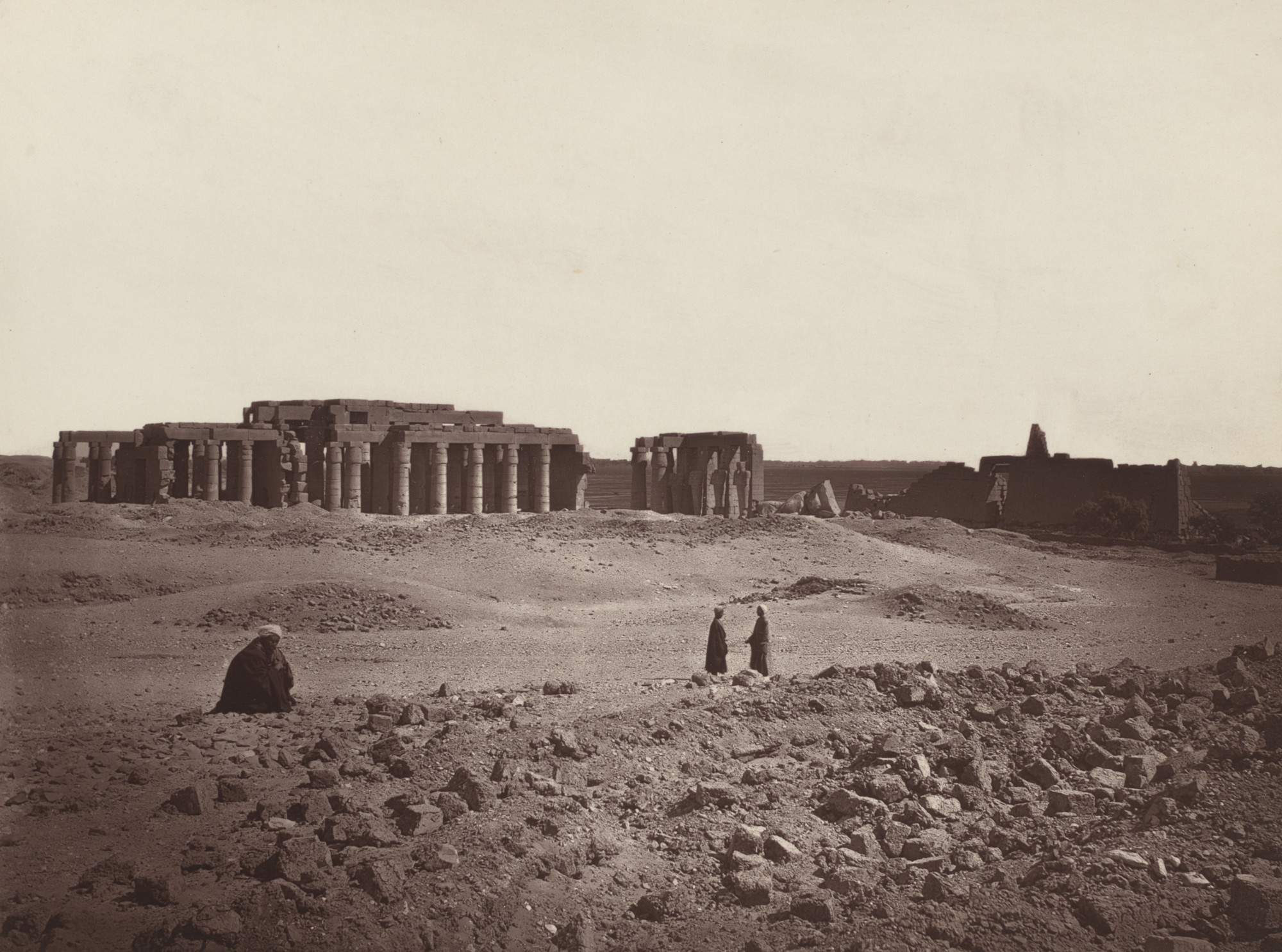 Captain William de Wiveleslie Abney. The Temple from the South
