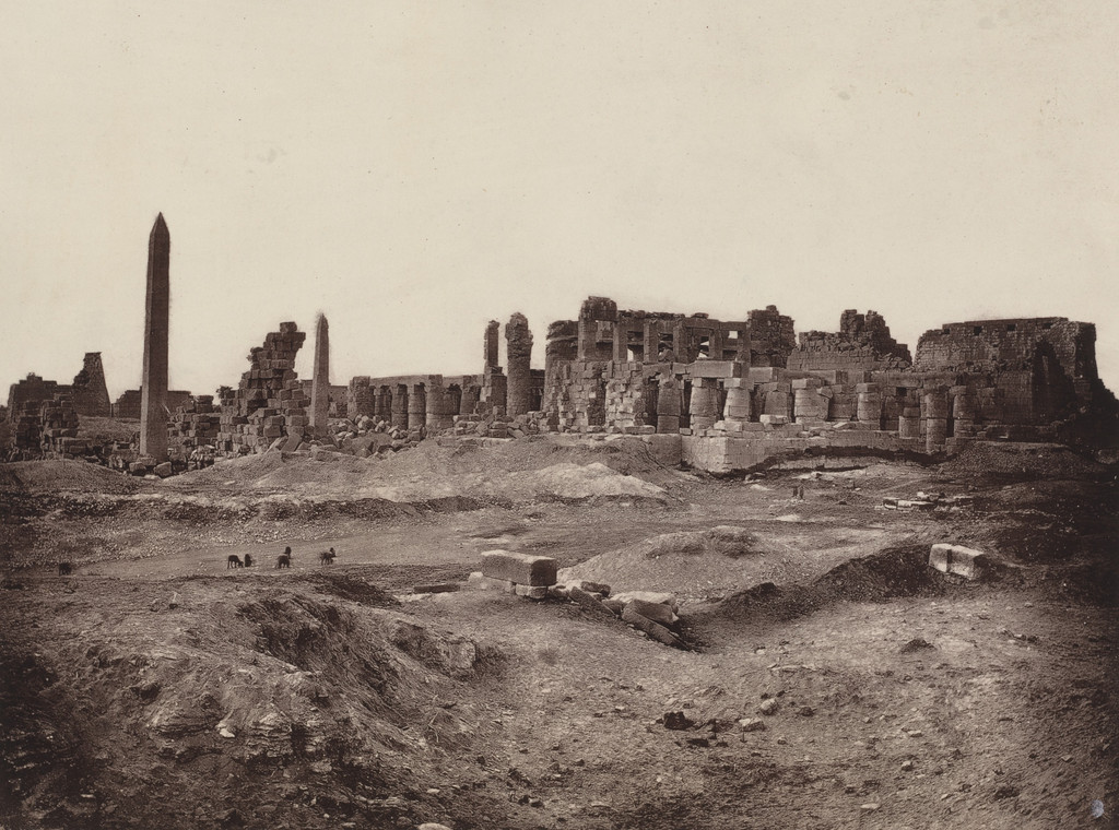 View of the Great Temple from the North-West