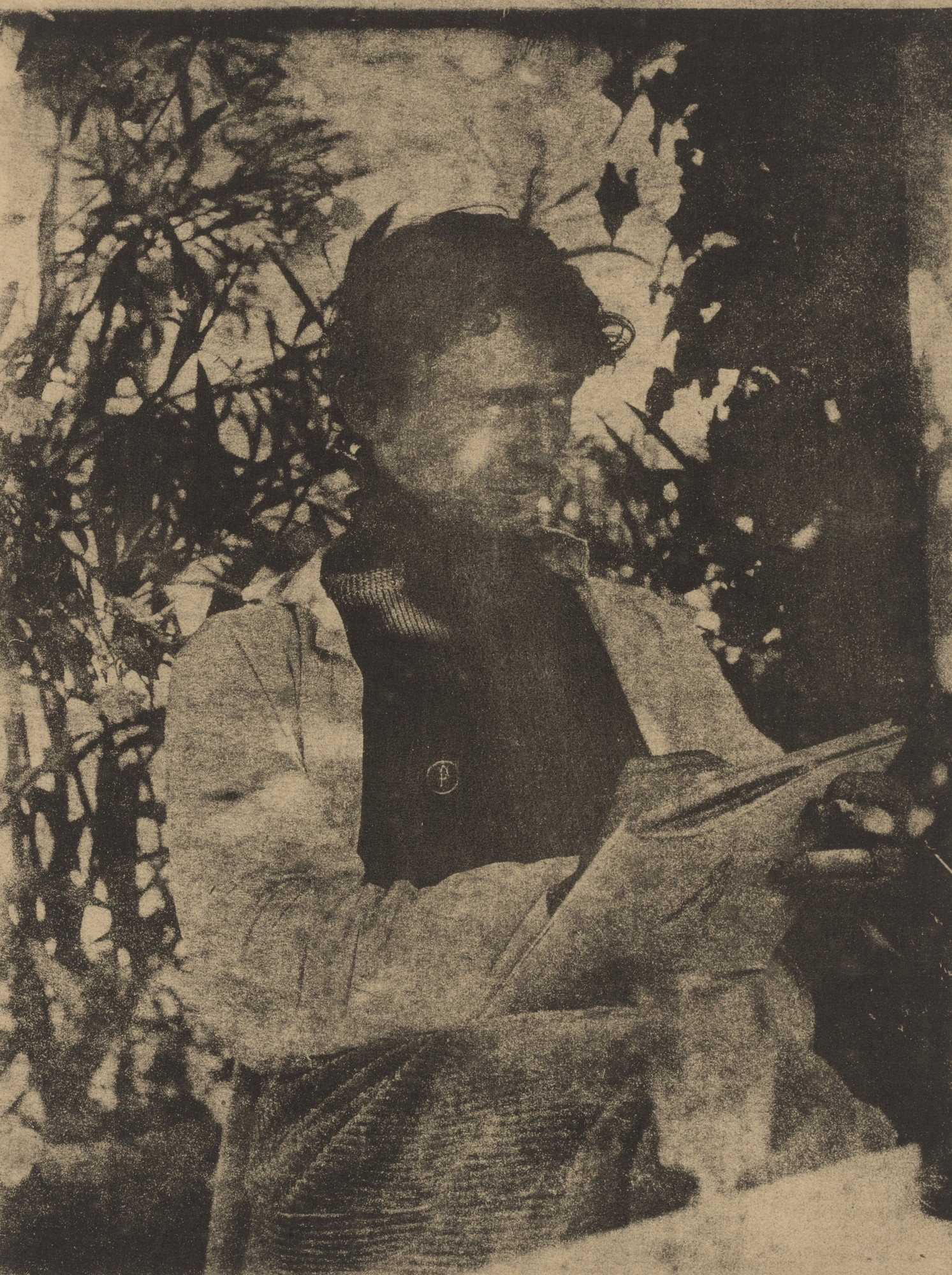 Gertrude Käsebier. Portrait of Edward Steichen