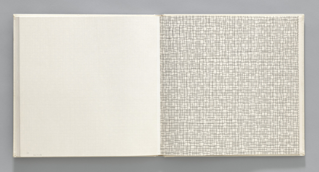 Not-straight, Broken/Not-straight, Broken (plate, folio 29) from Grids, Using Straight Lines, Not-Broken Lines and Broken Lines in all Their Possible Combinations