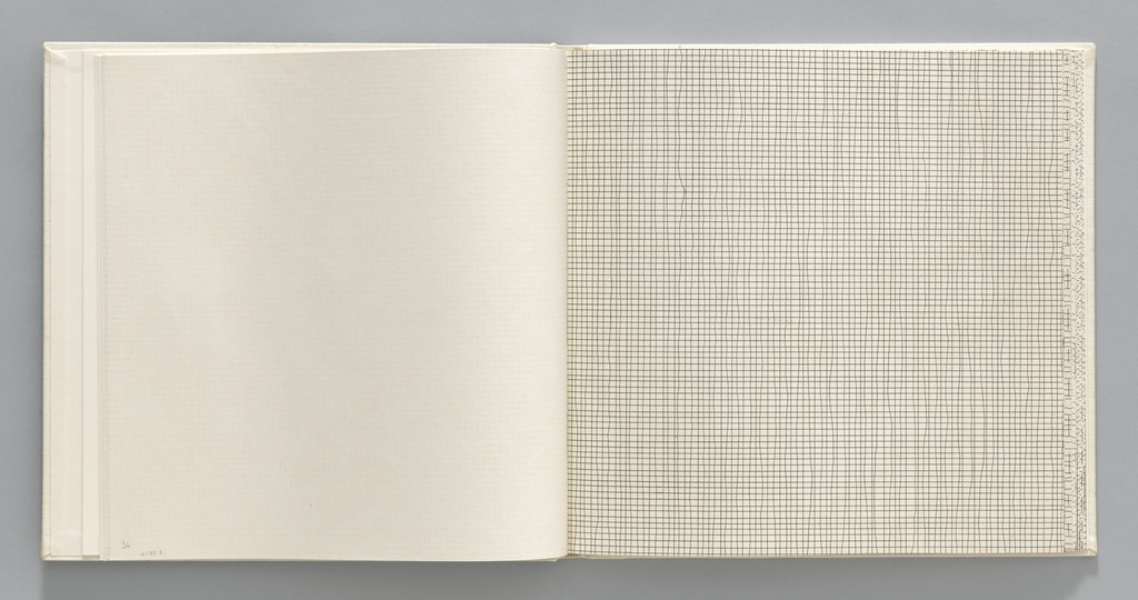 Straight/Straight, Not-straight (plate, folio 7) from Grids, Using Straight Lines, Not-Broken Lines and Broken Lines in all Their Possible Combinations