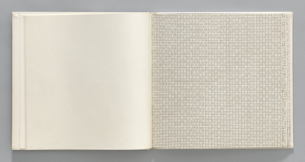 Straight/Straight, Broken (plate, folio 8) from Grids, Using Straight Lines, Not-Broken Lines and Broken Lines in all Their Possible Combinations