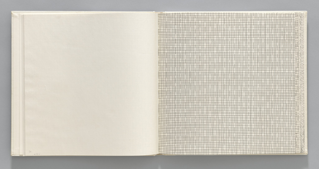 Straight/Straight, Not-straight, Broken (plate, folio 10) from Grids, Using Straight Lines, Not-Broken Lines and Broken Lines in all Their Possible Combinations