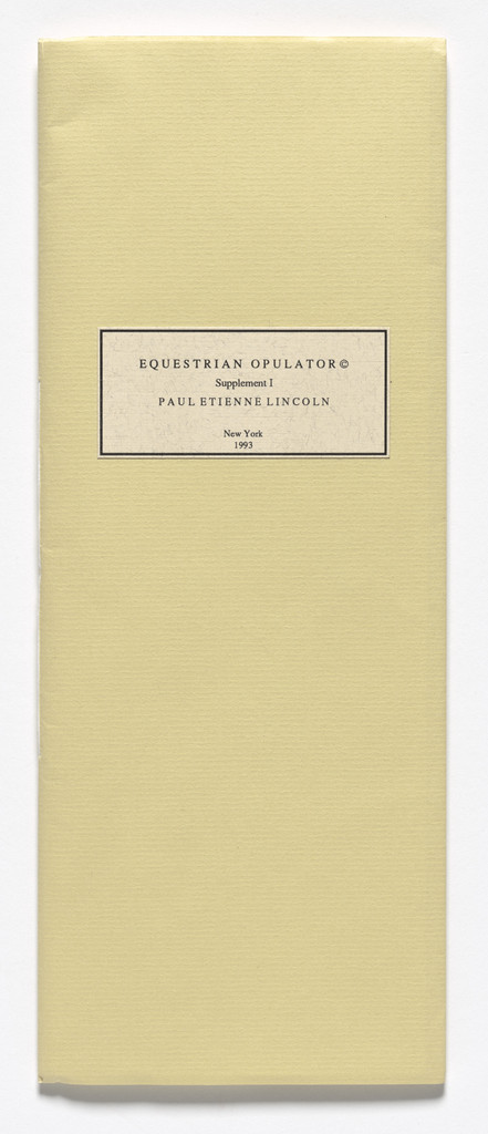 Equestrian Opulator (Supplement I)