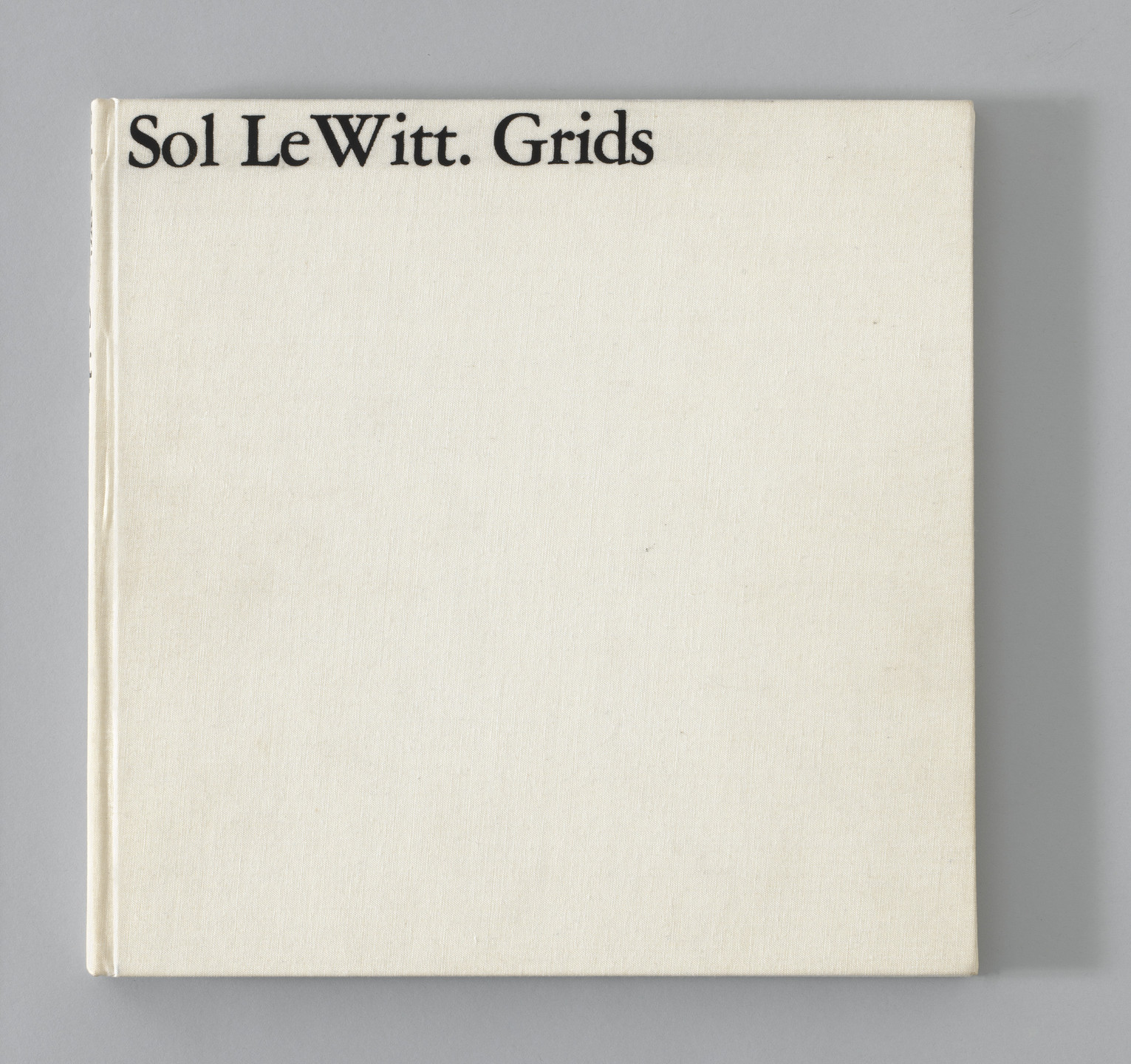 Sol LeWitt. Grids, Using Straight Lines, Not-Broken Lines and Broken Lines in all Their Possible Combinations. 1973