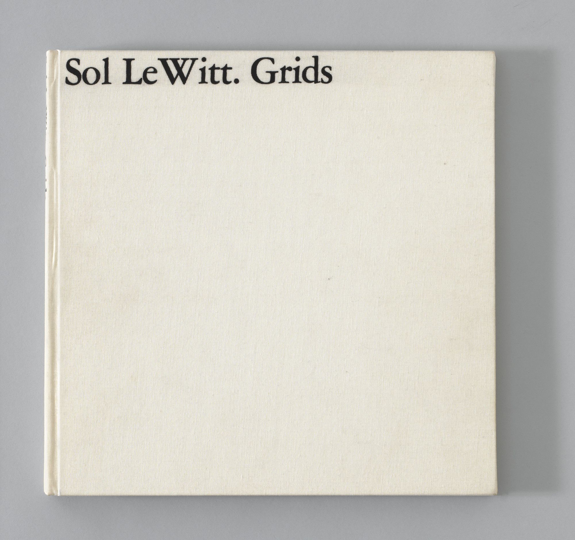 Sol LeWitt. Grids, Using Straight Lines, Not-Broken Lines and Broken Lines in all Their Possible Combinations