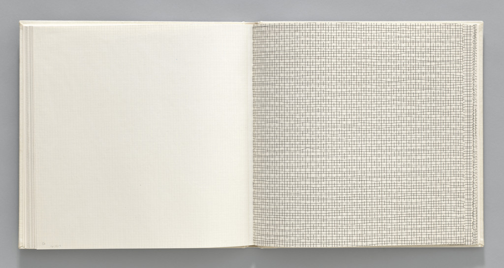 Straight, Not-straight/Straight, Broken (plate, folio 23) from Grids, Using Straight Lines, Not-Broken Lines and Broken Lines in all Their Possible Combinations