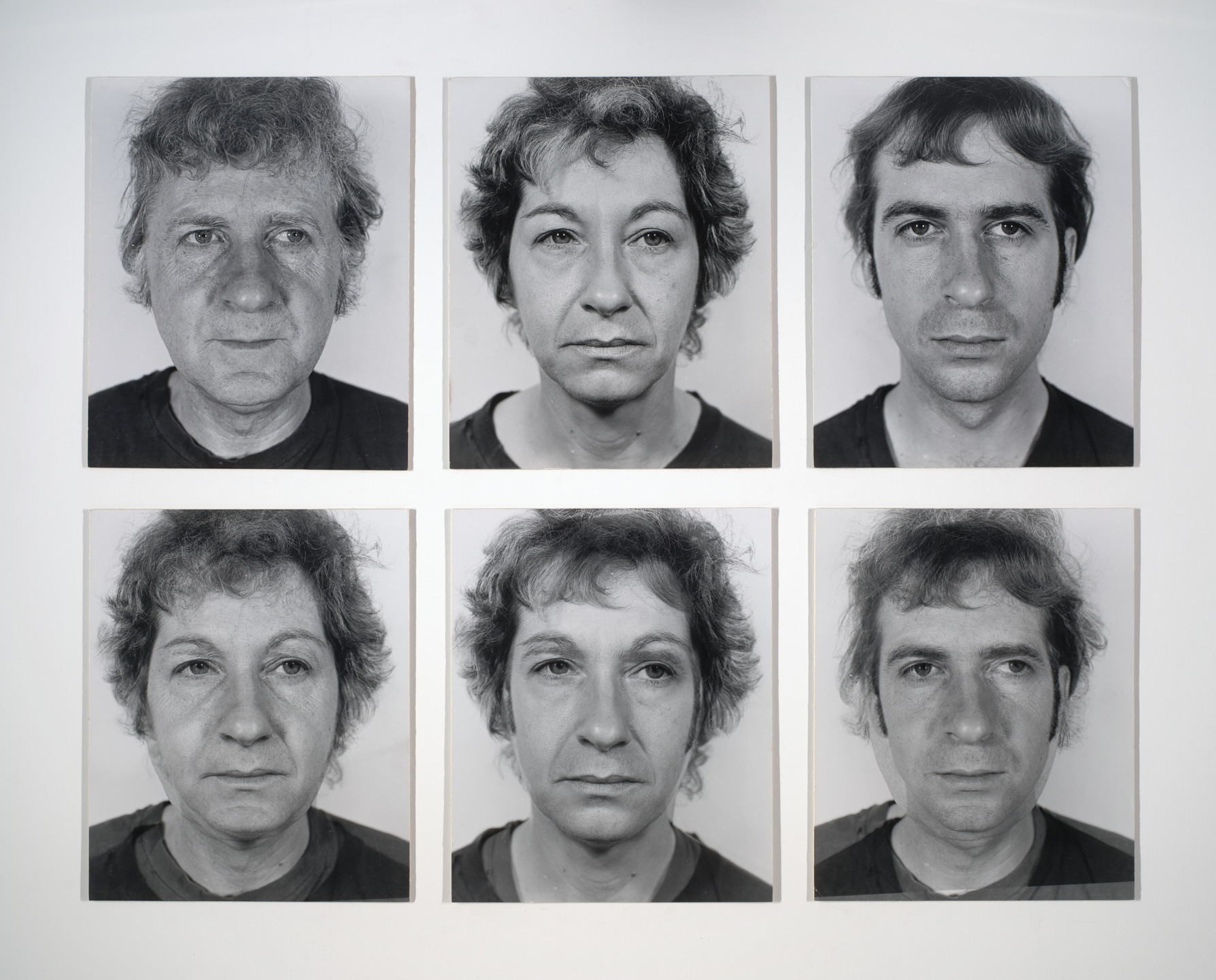 William Wegman. Family Combinations. 1972