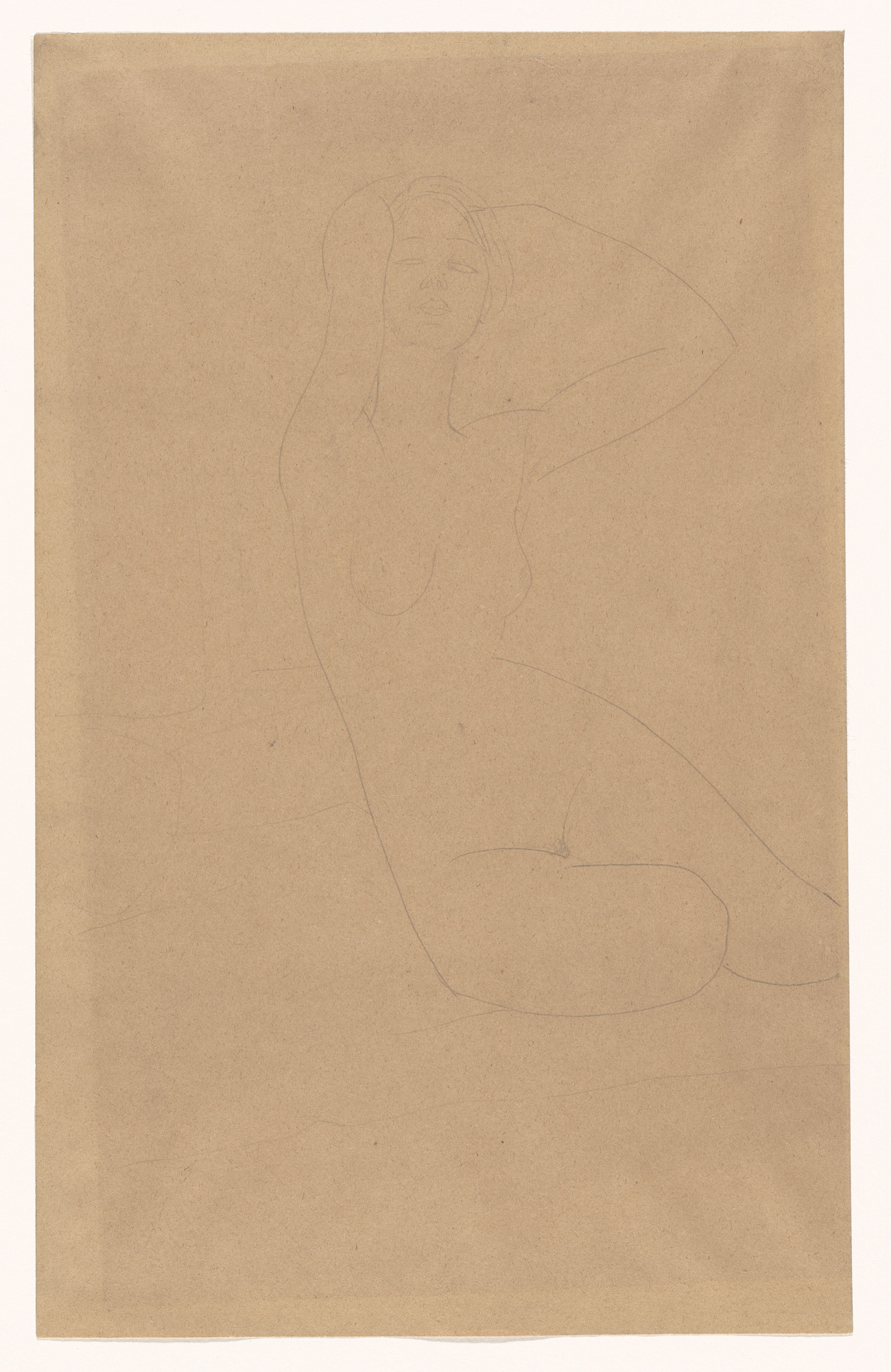Amedeo Modigliani. Seated Nude