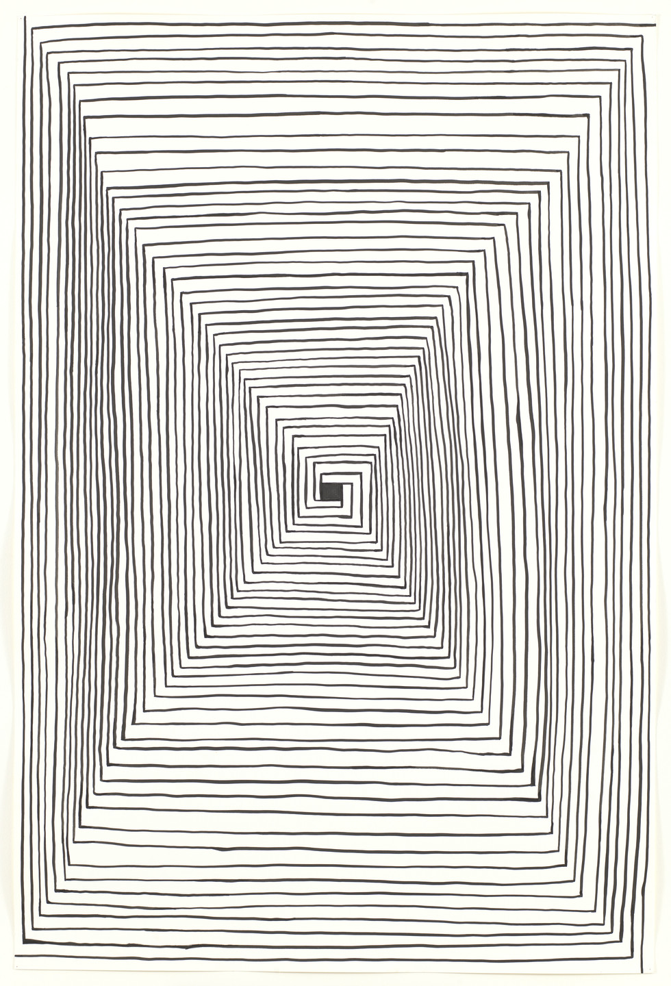James Siena. Four Spirals from Pockets of Wheat. 1996