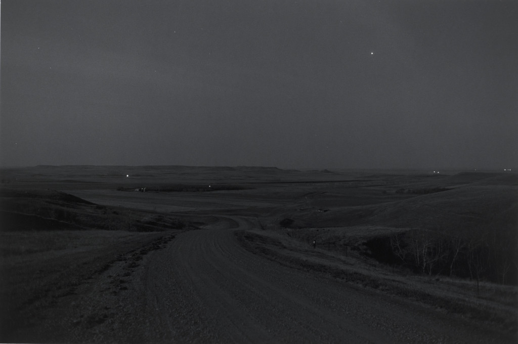 Looking in a Valley, North Dakota