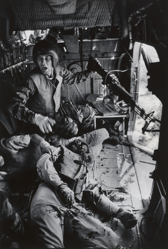 Wounded American Gunner, Vietnam
