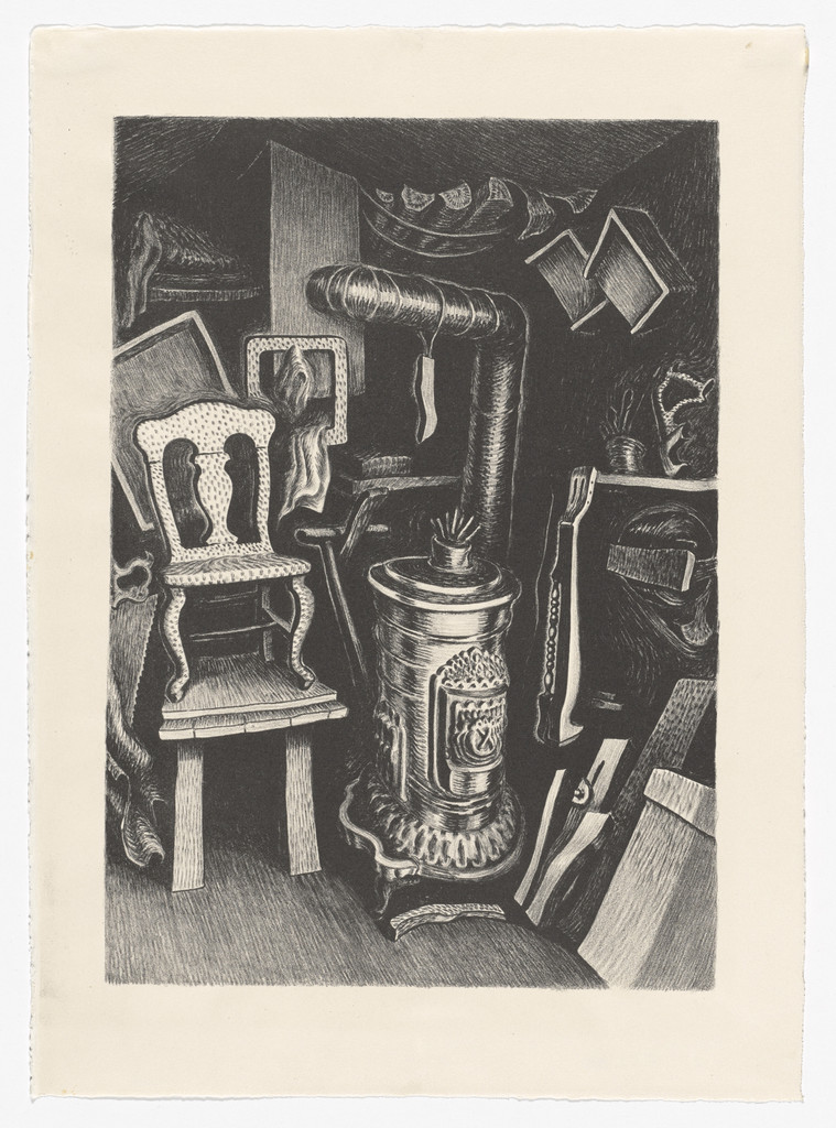 Uncle Frank's Workshop, Wanda Gág, 1935
