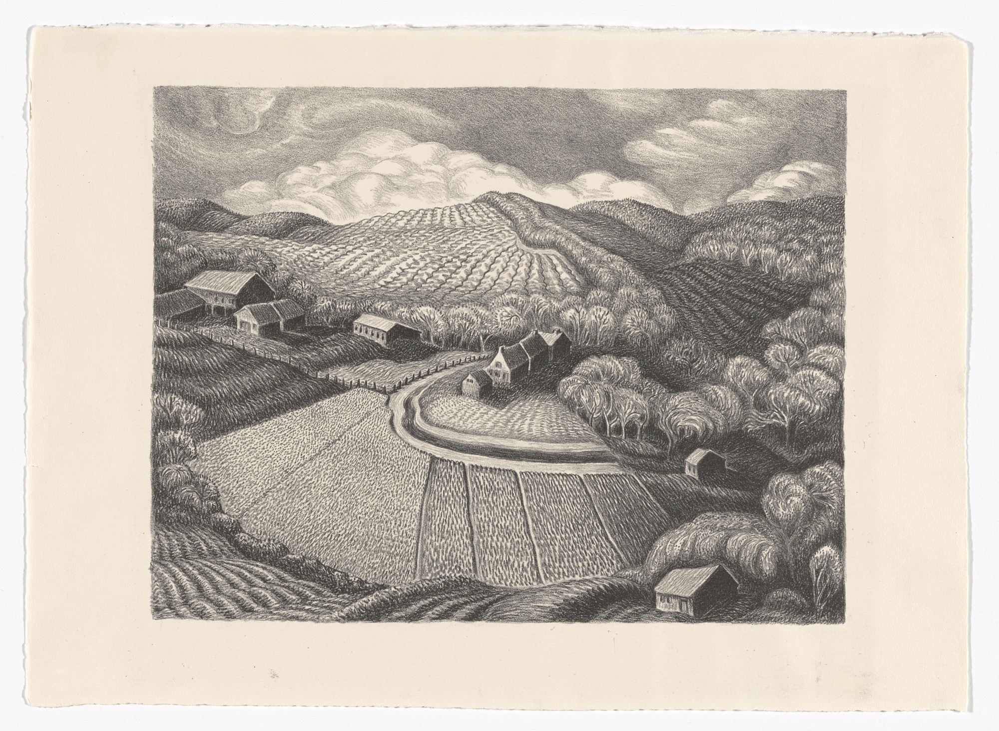 Wanda Gág. Spring on the Hillside