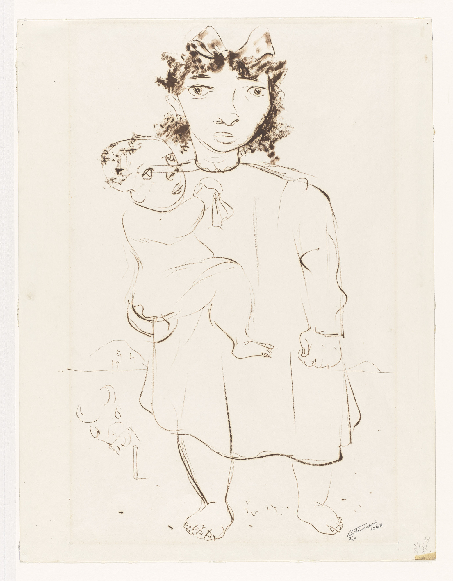 Candido Portinari. Girl and Child