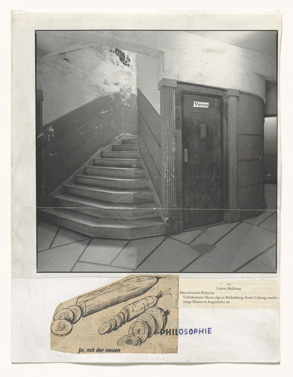 Albert Oehlen, Rainald Goetz. Design for Tannhäuser. 1987