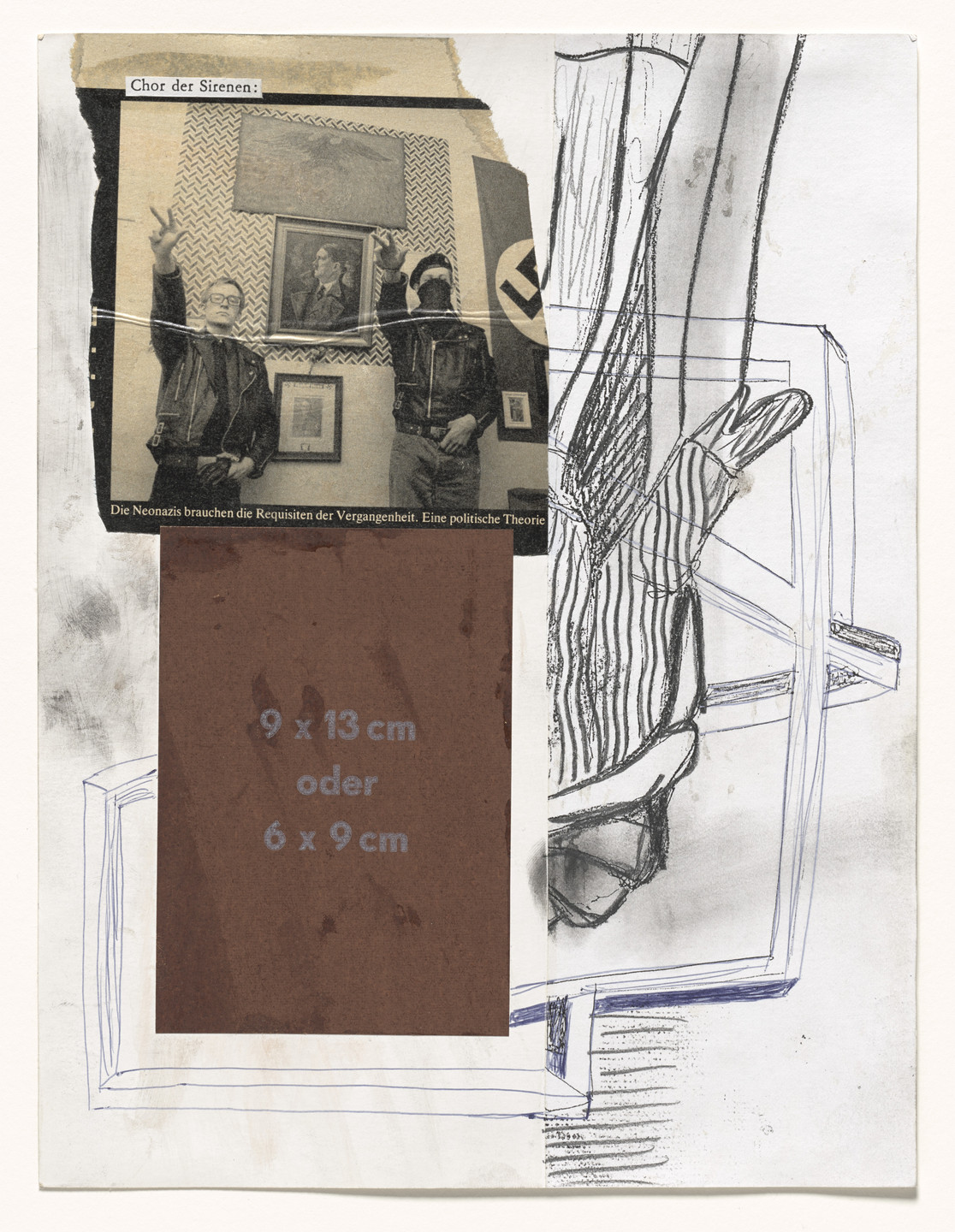 Albert Oehlen, Rainald Goetz. Design for Tannhäuser. 1987