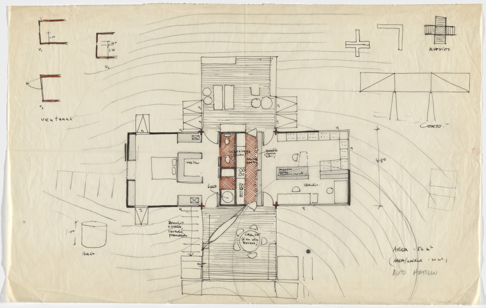 Jimmy Alcock. Architect’s House, Caracas, Venezuela,. 1962