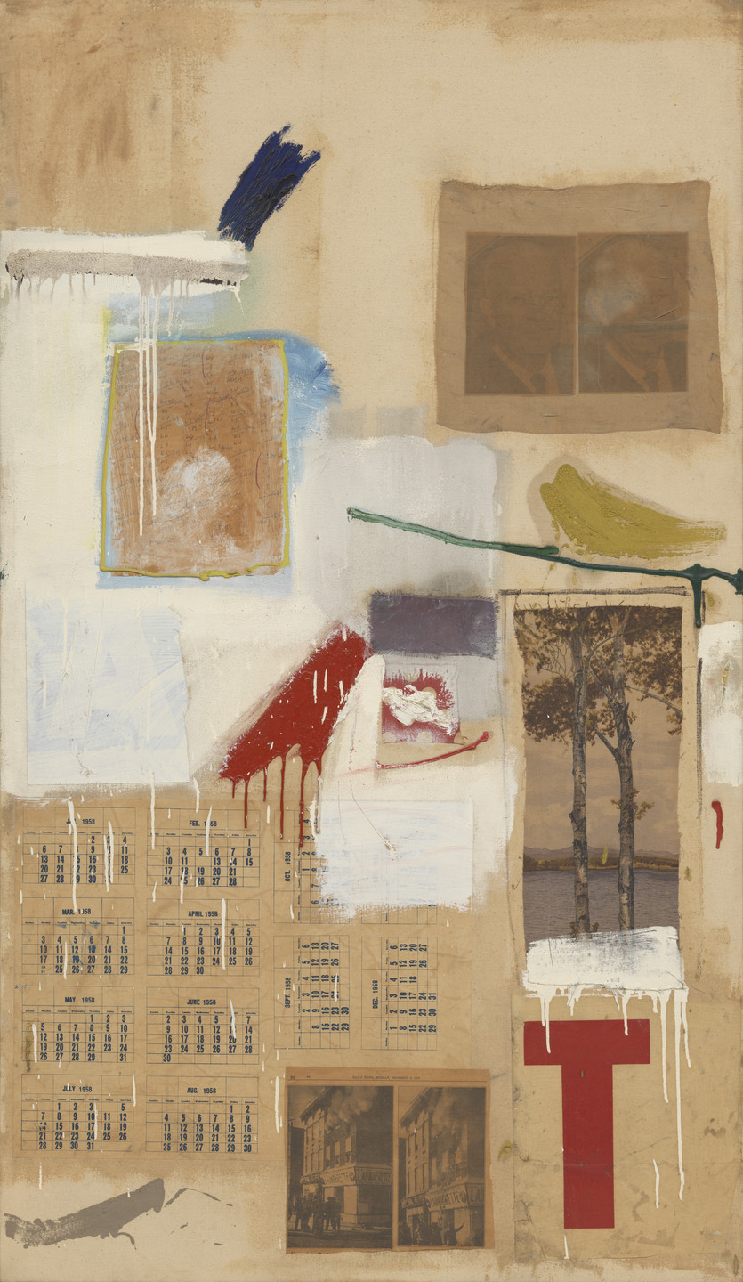 Robert Rauschenberg. Factum II. 1957