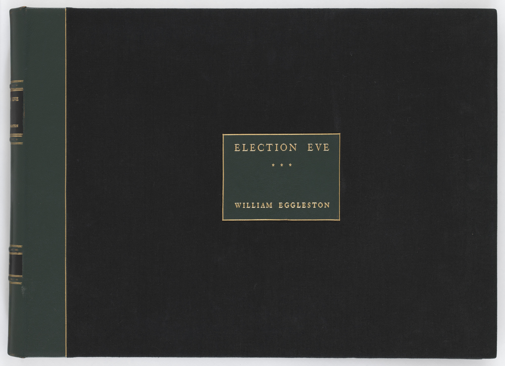 William Eggleston. Election Eve