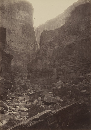 Canyon of Kanab Wash, Colorado River, Looking North