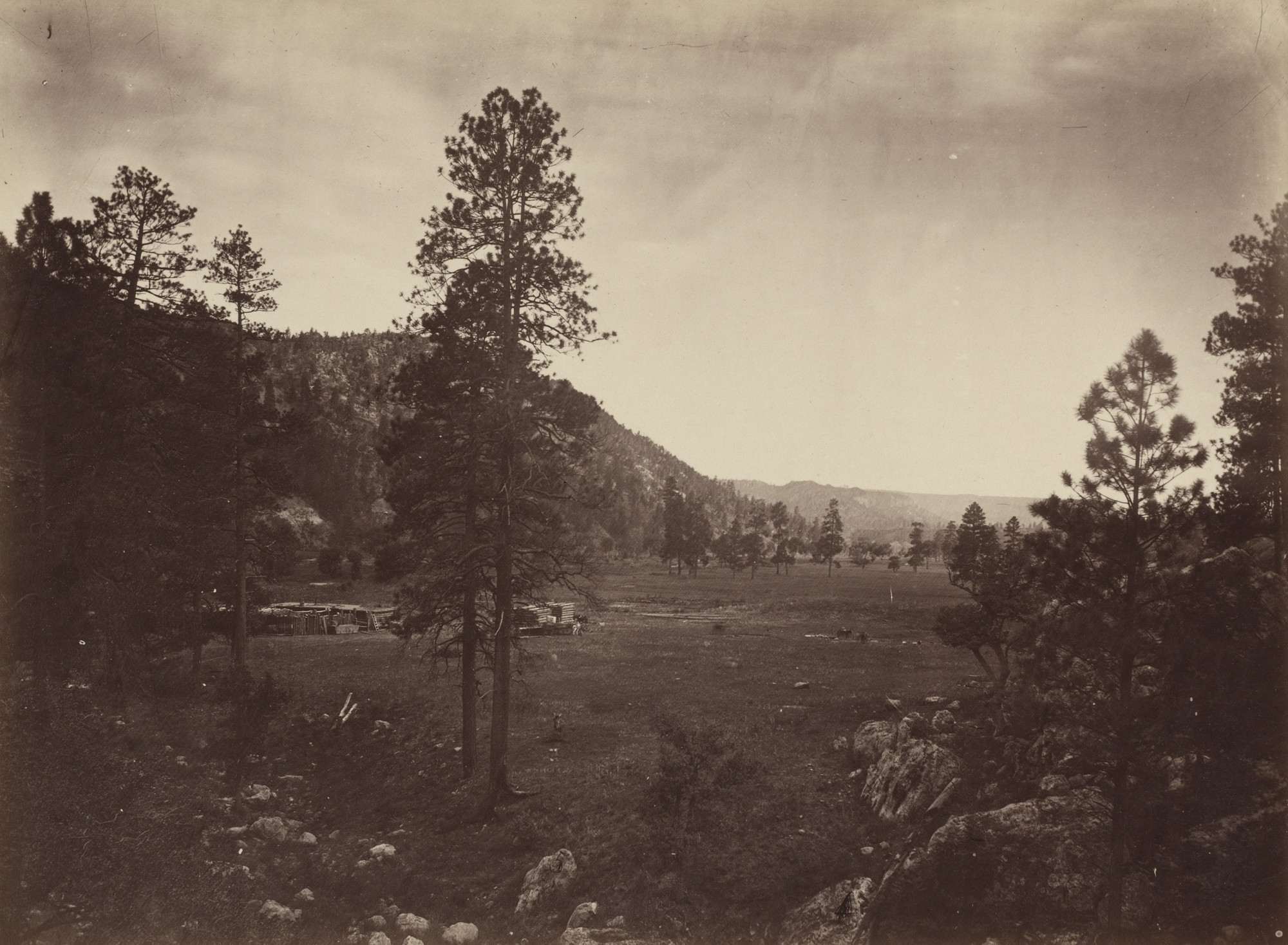 Timothy O'Sullivan. Cooley's Park, Sierra Blanca Range, Arizona