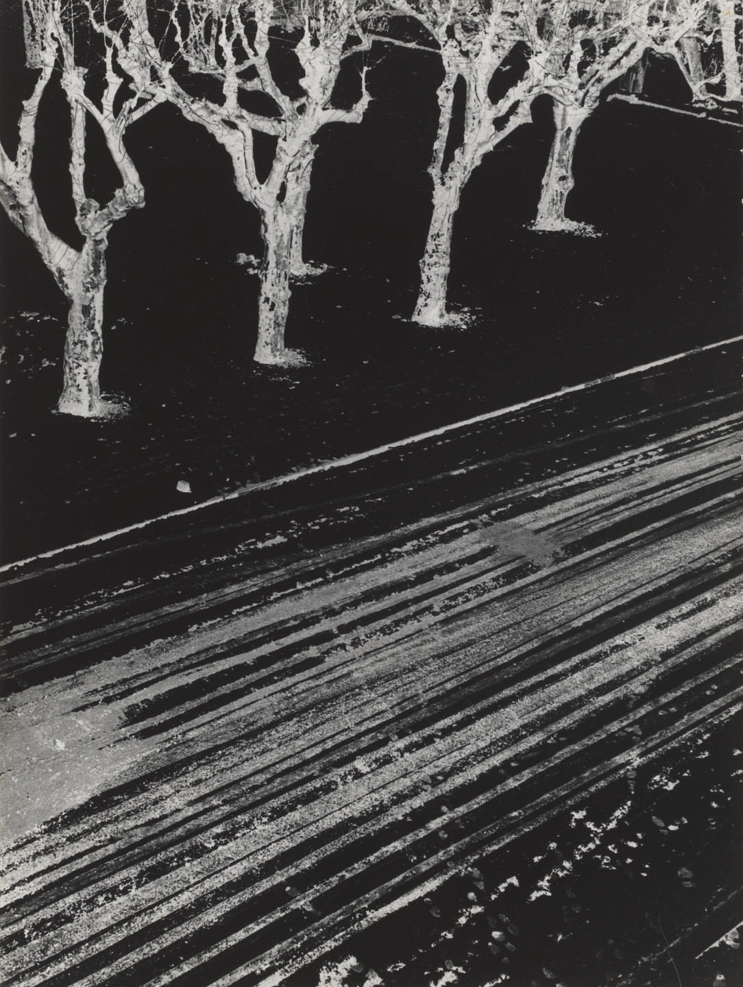 Romain Urhausen. Organisches versus lineare Formen. 1953