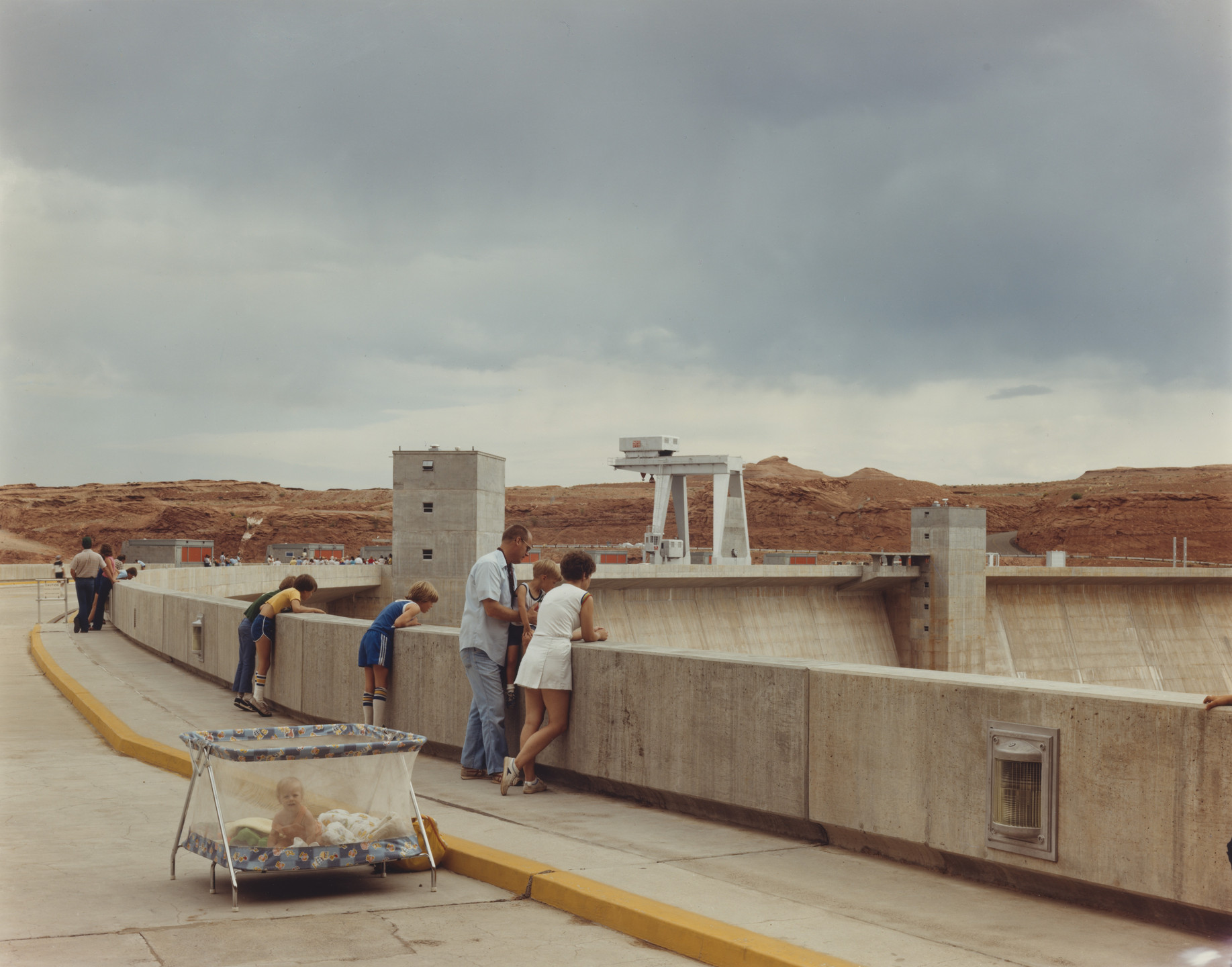 Joel Sternfeld. Glen Canyon Dam, Page, Arizona. August 1983