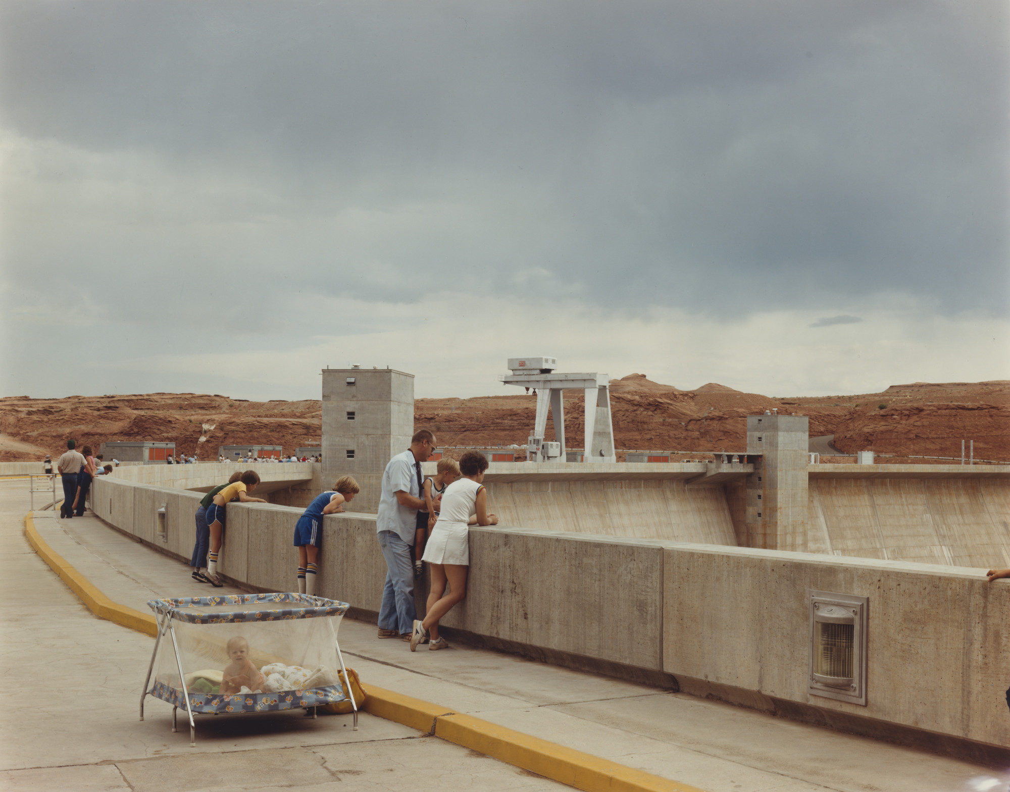 Joel Sternfeld. Glen Canyon Dam, Page, Arizona. August 1983 | MoMA