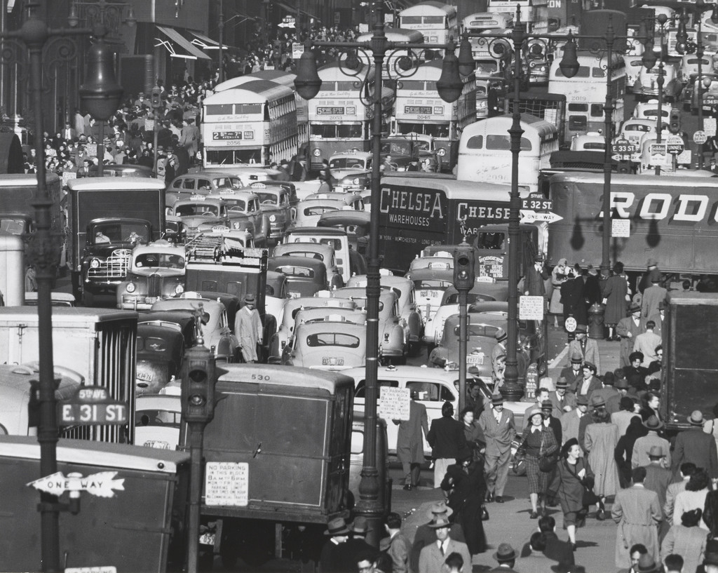 Traffic on Fifth Avenue