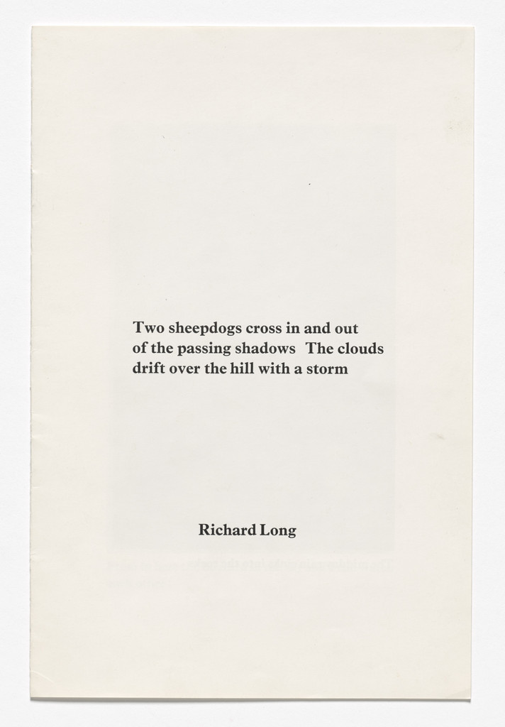 Two Sheepdogs Cross In and Out of the Passing Shadows. The Clouds Drift over the Hill with a Storm