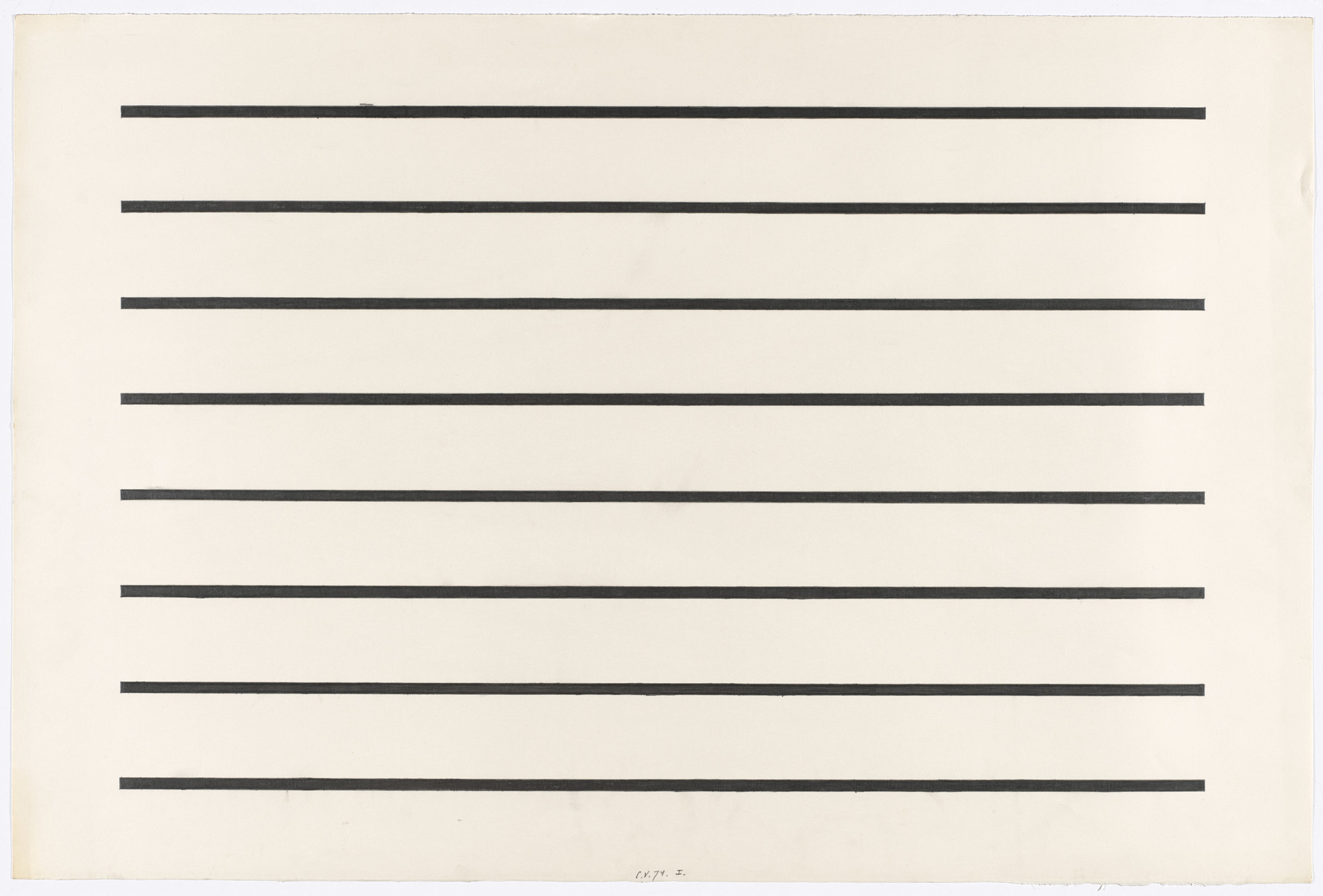 Carel Visser. Diminution. 1974