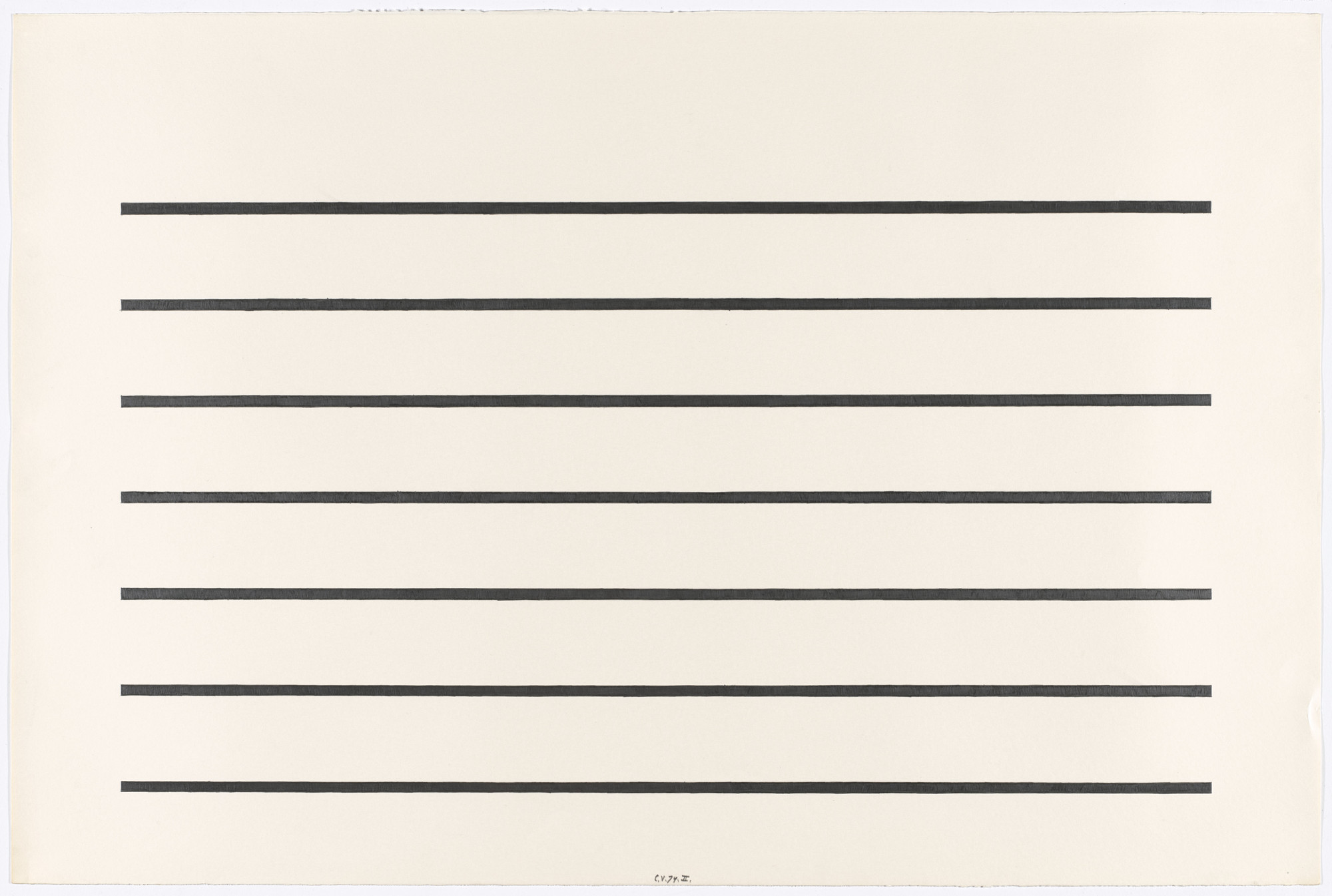 Carel Visser. Diminution. 1974