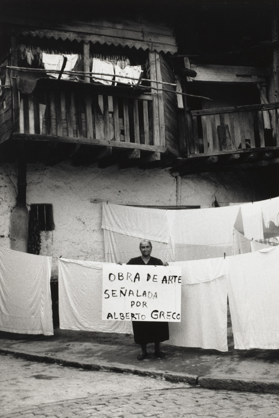 Alberto Greco. Alberto Greco in Piedralaves. 1963