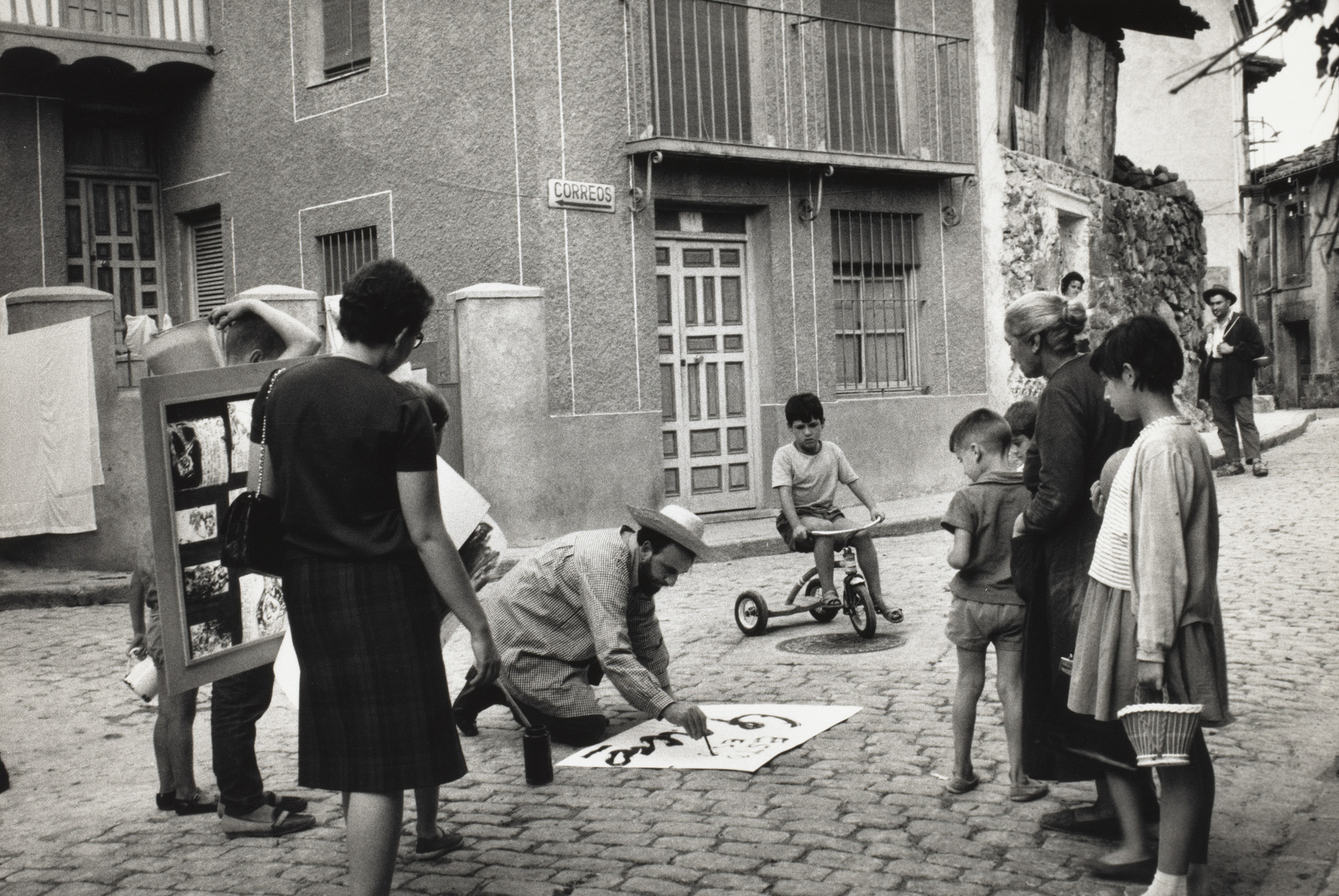 Alberto Greco. Alberto Greco in Piedralaves. 1963