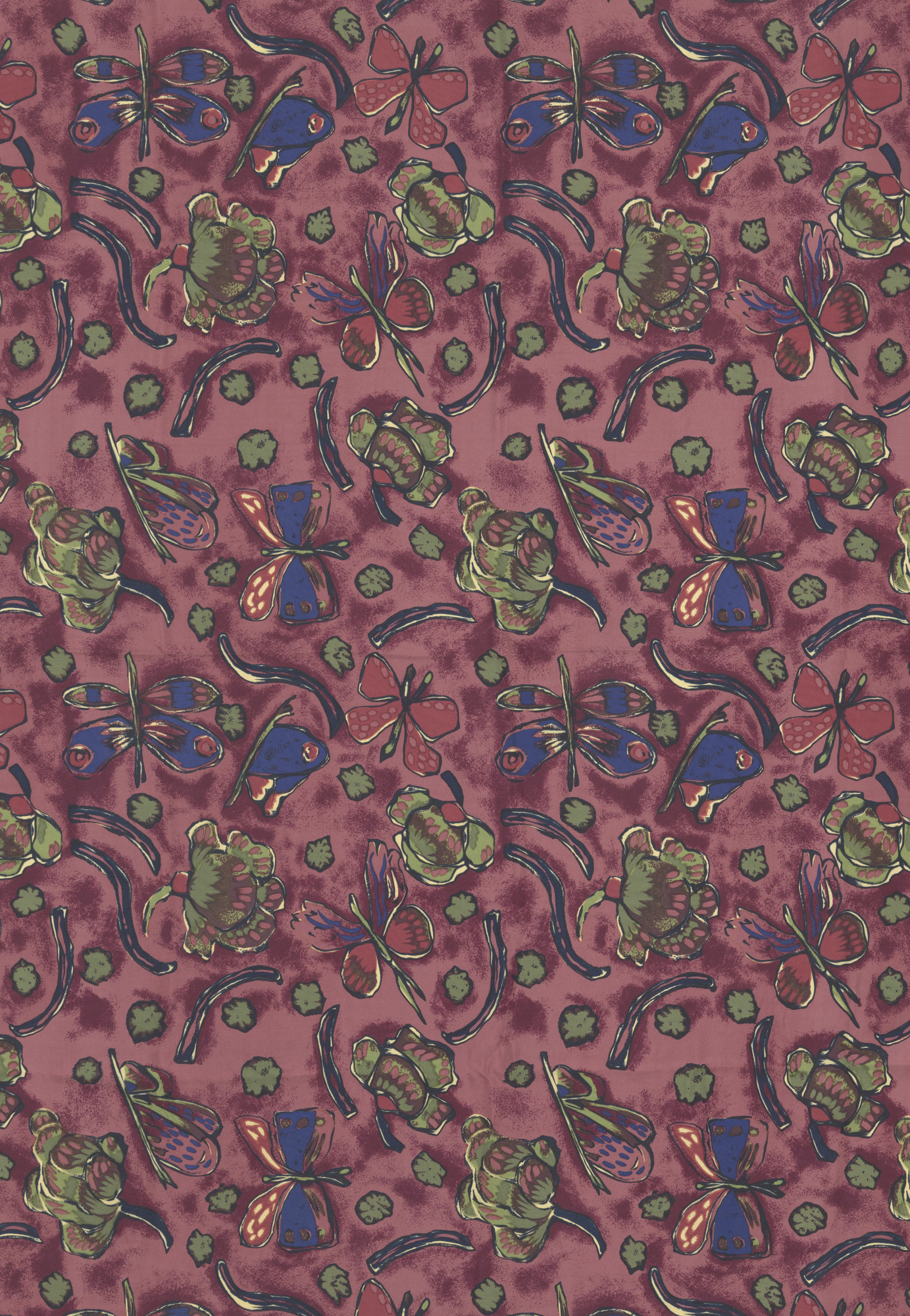 Nathalie du Pasquier, Memphis, Milan. Textile for Ermenegildo Zegna