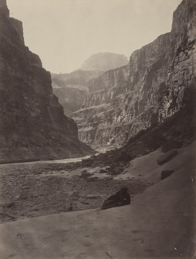 Grand Canyon of the Colorado River, Mouth of Kanab Wash, Looking West