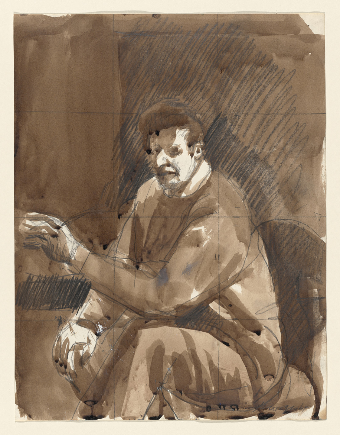 Paul Georges. Self-Portrait. 1964