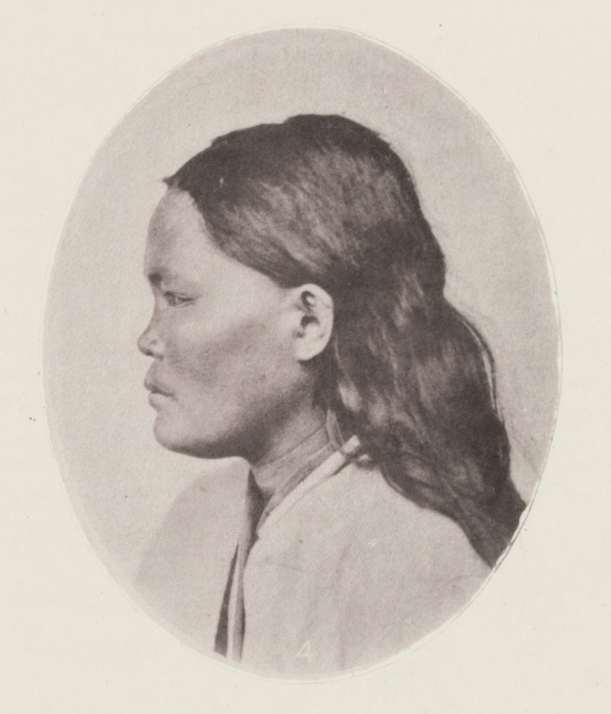 Pepohoan Female Head, John Thomson, 1873