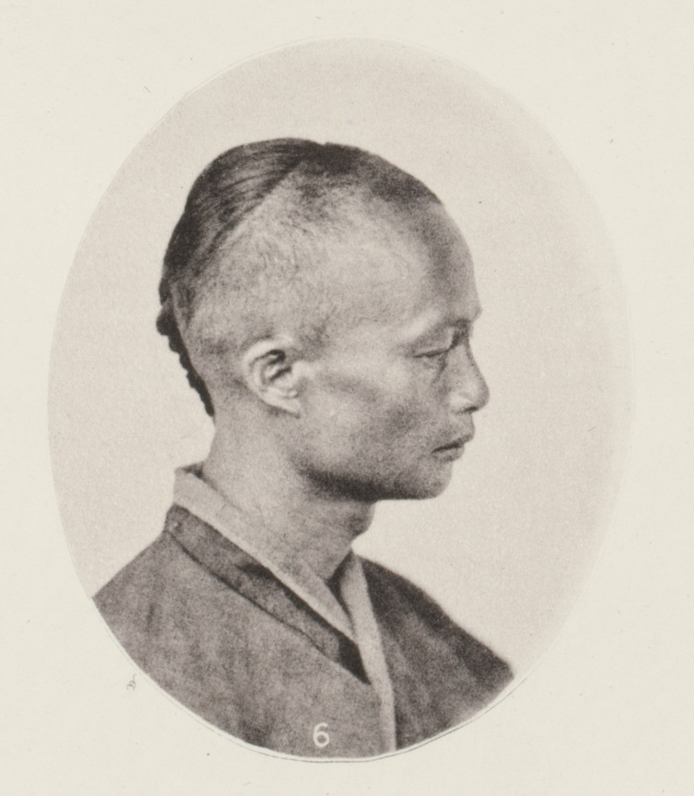 John Thomson. Pepohoan Male Head