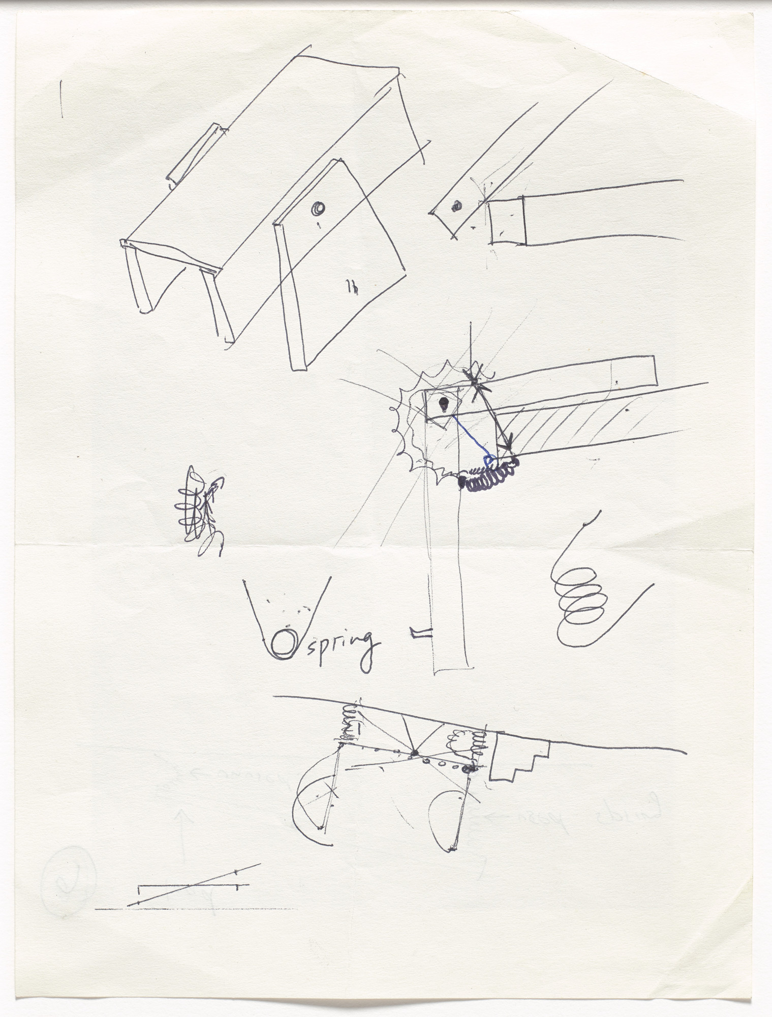 George Maciunas. Drawing for Flux Labyrinth