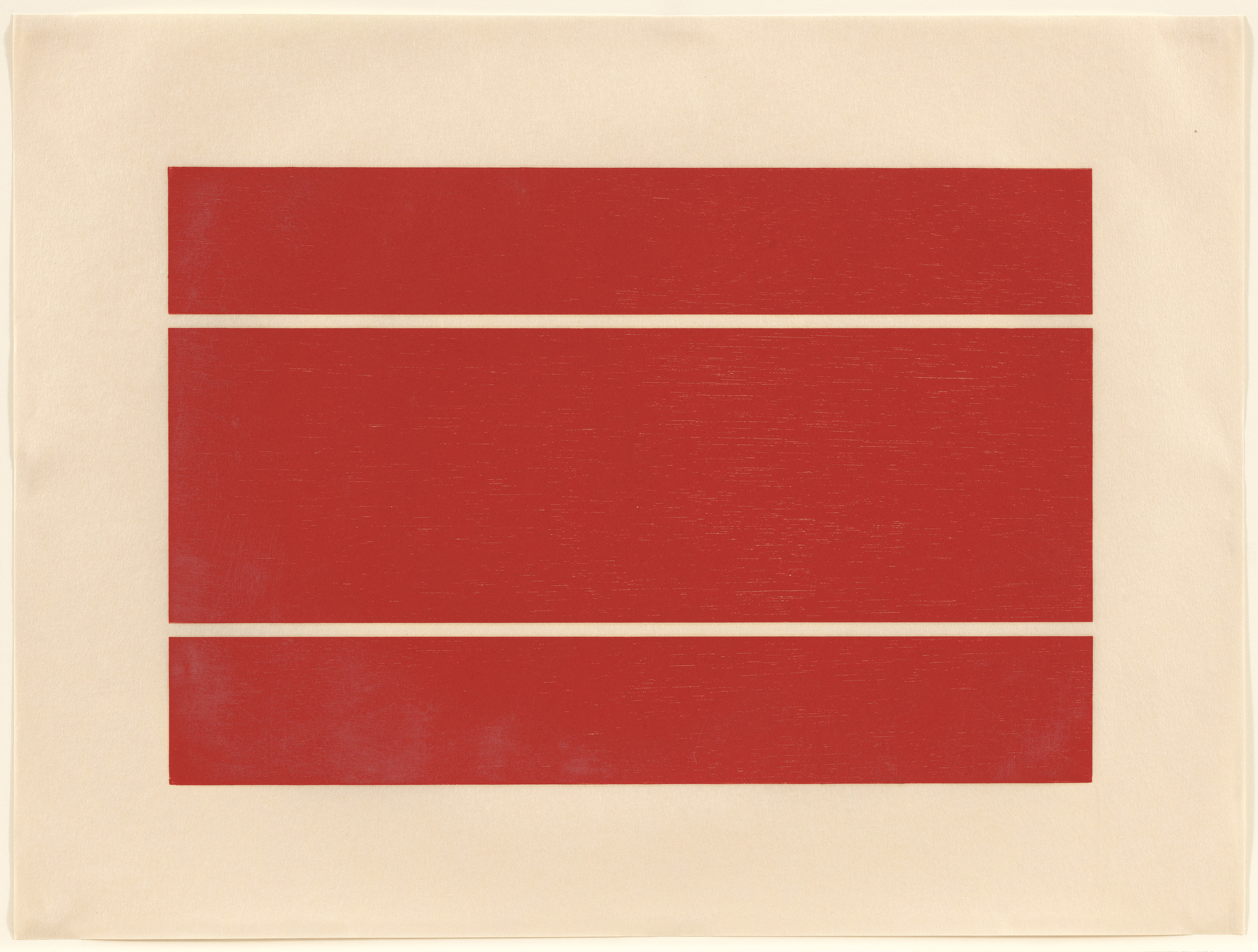 Donald Judd. Untitled from an untitled portfolio