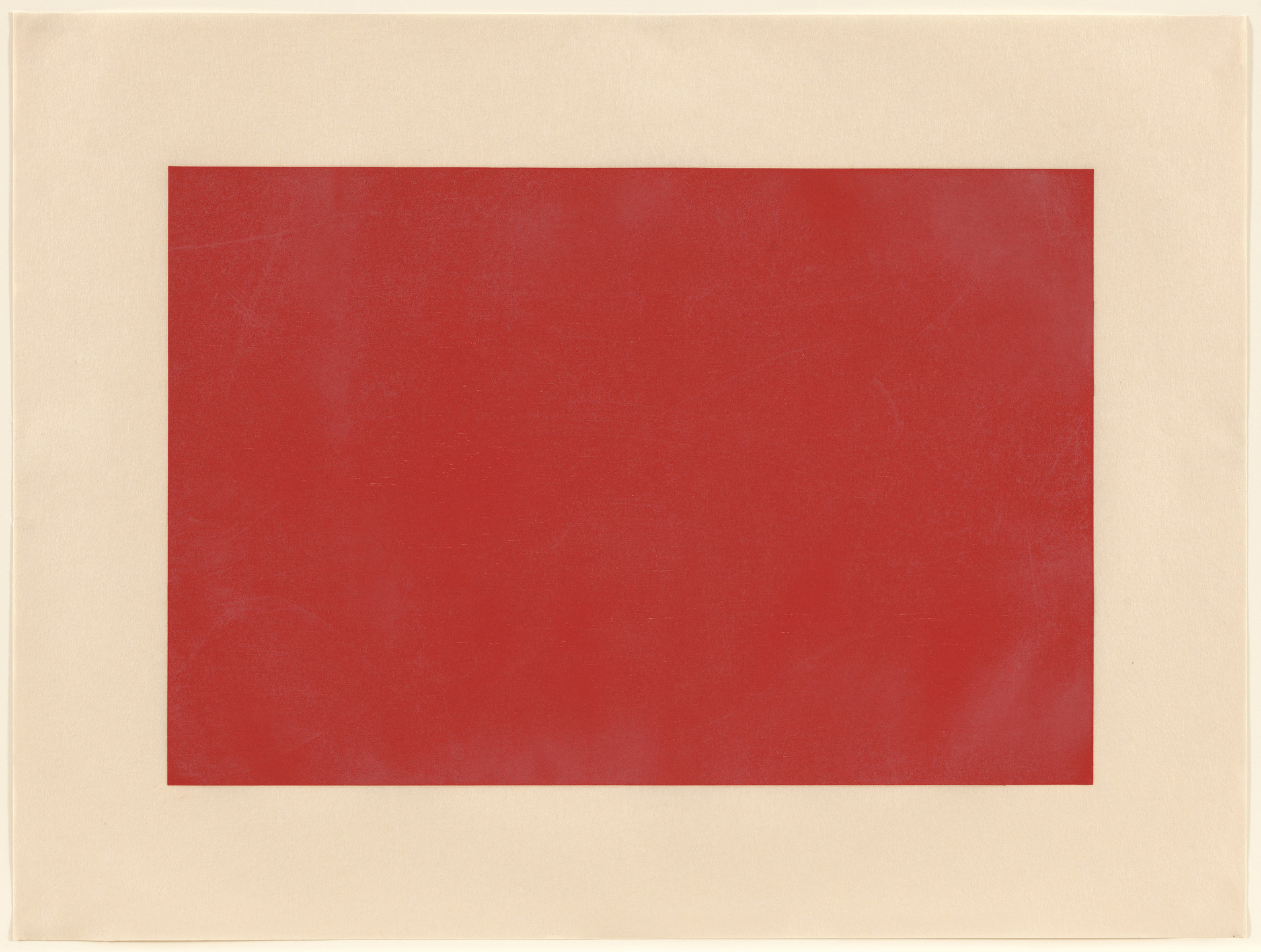 Donald Judd. Untitled from an untitled portfolio. 1988