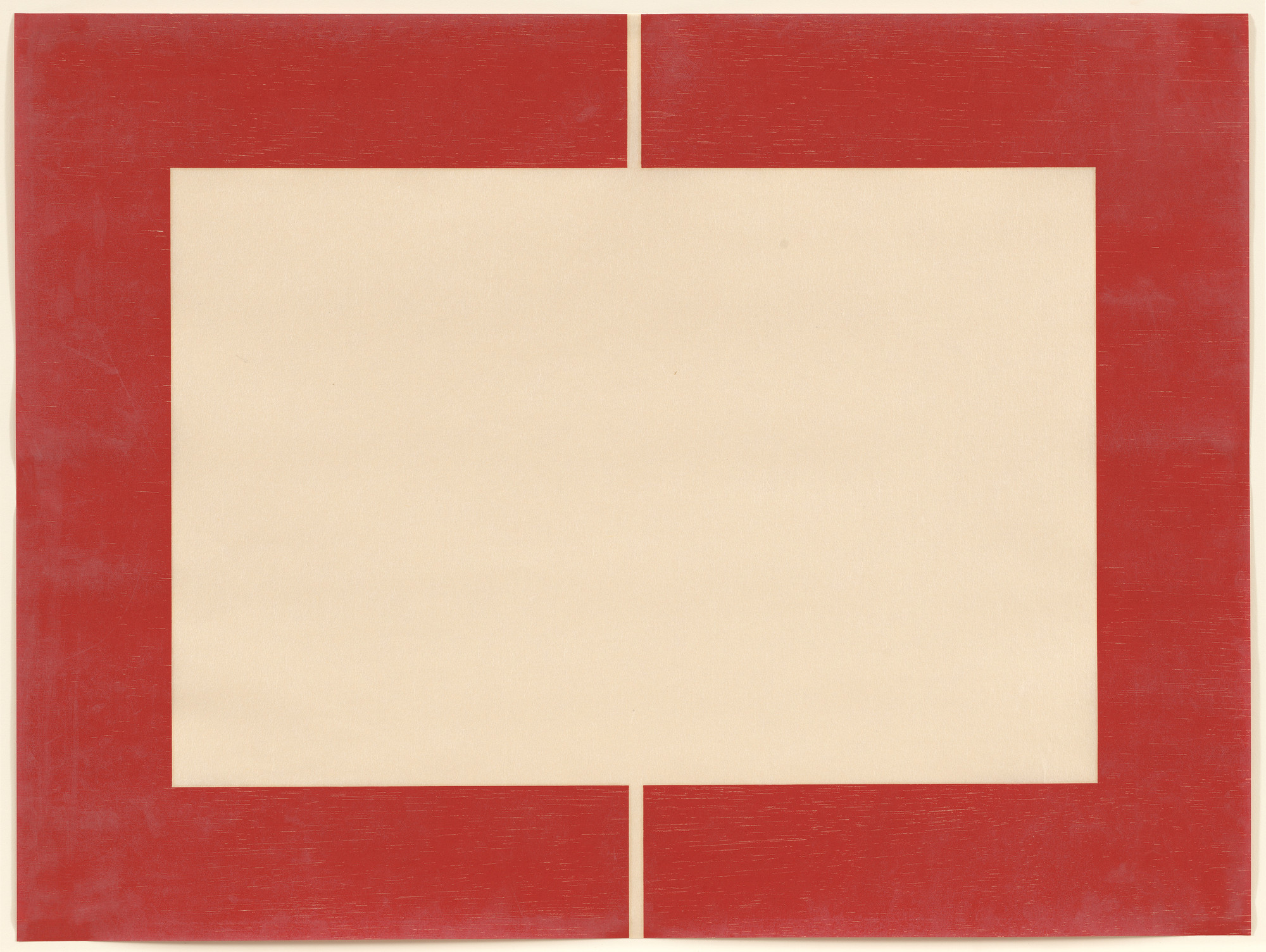 Donald Judd. Untitled from an untitled portfolio