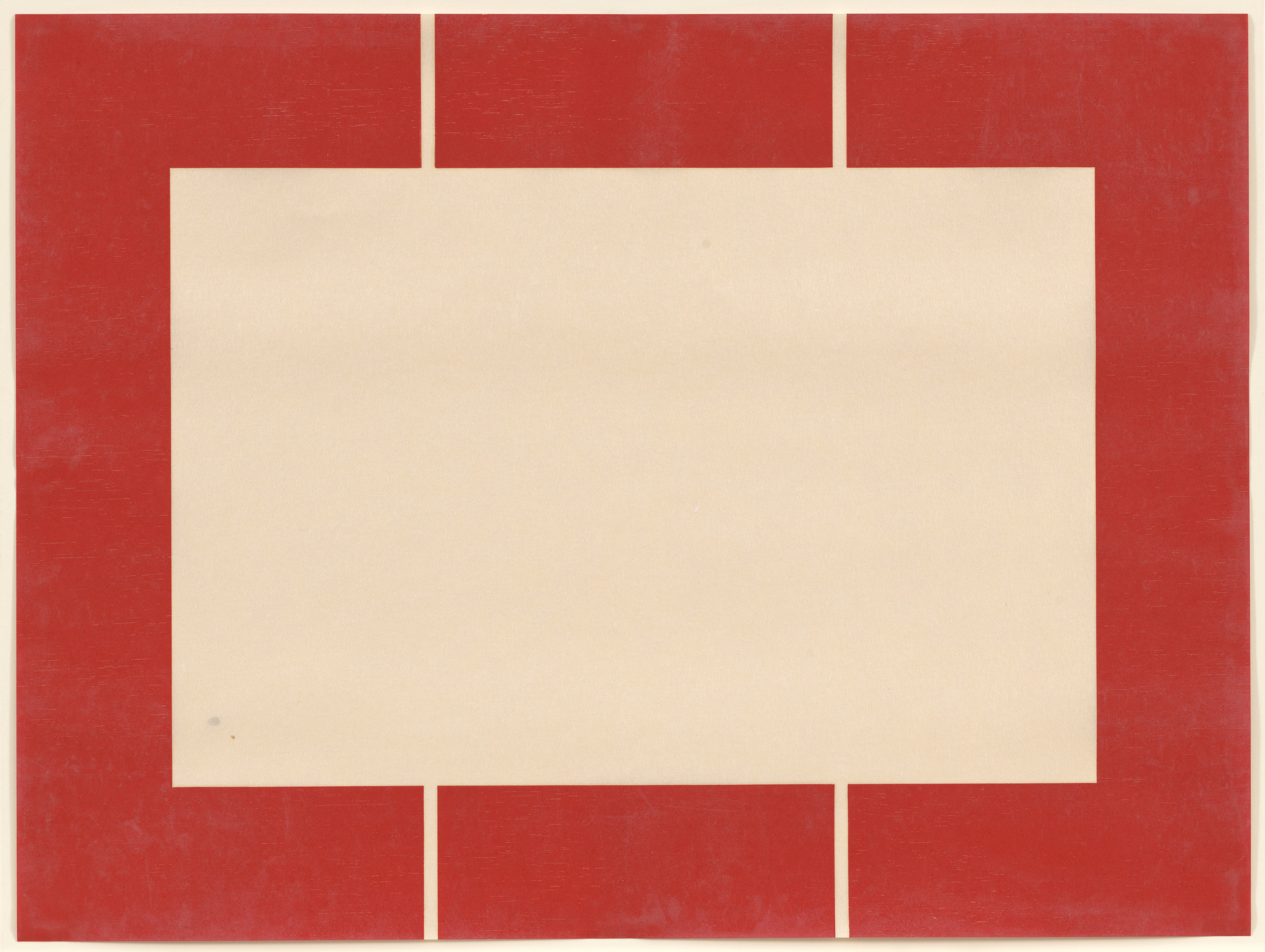 Donald Judd. Untitled from an untitled portfolio. 1988