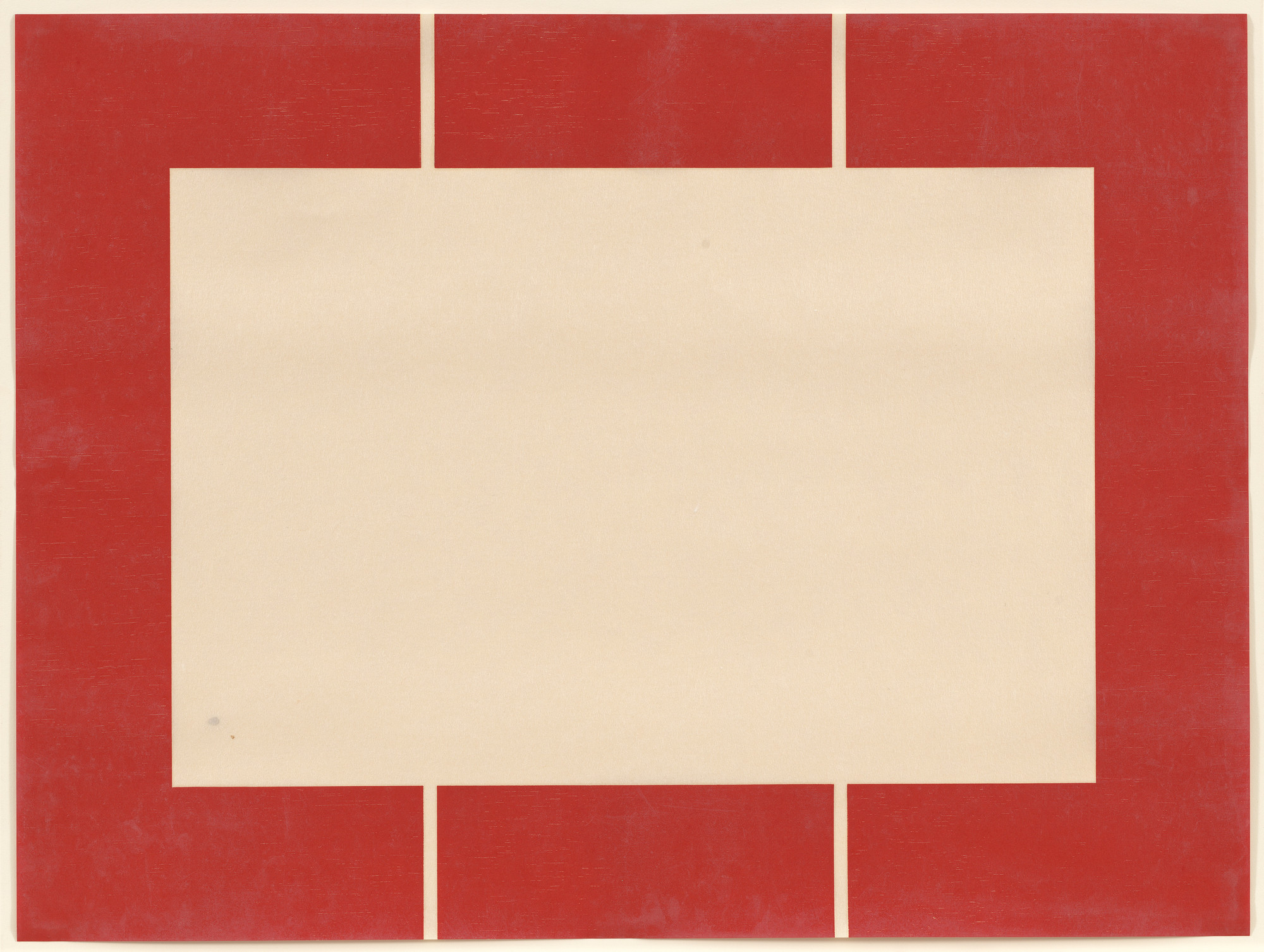Donald Judd. Untitled from an untitled portfolio