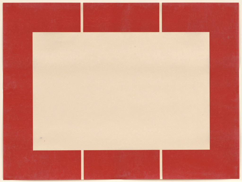 Untitled from an untitled portfolio, Donald Judd, 1988