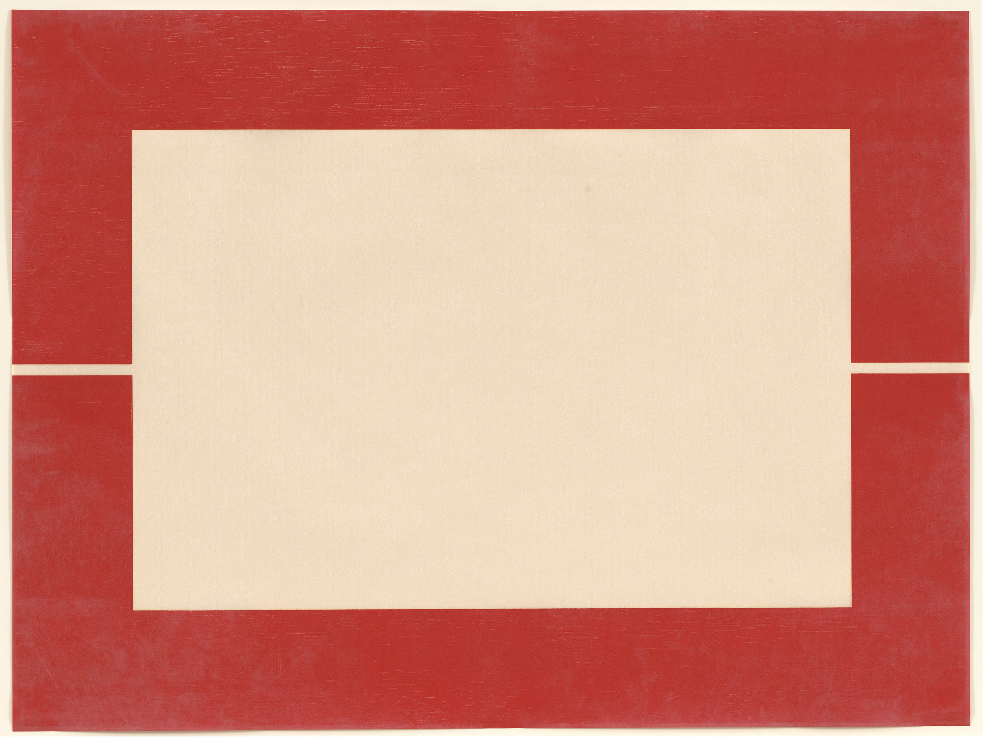 Donald Judd. Untitled from an untitled portfolio
