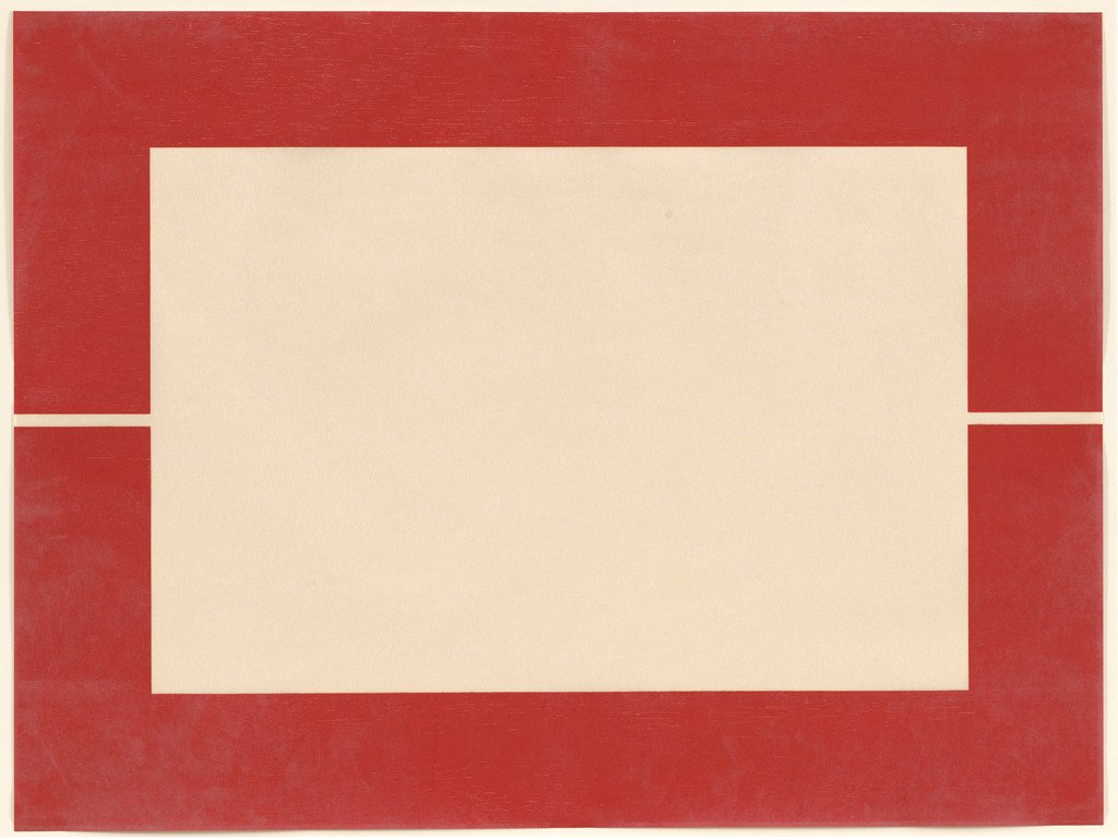 Untitled from an untitled portfolio, Donald Judd, 1988